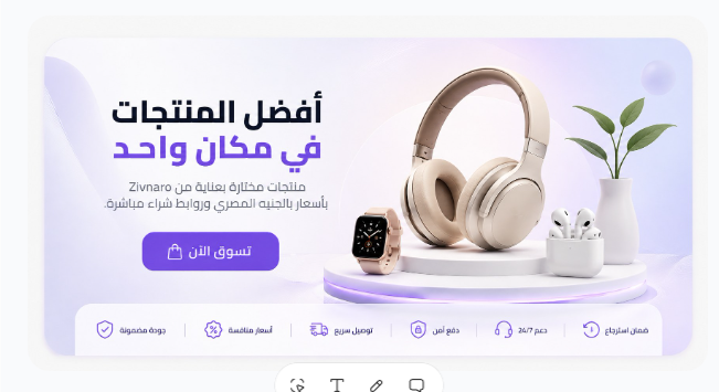واجهة موقع Zivnaro الإلكتروني